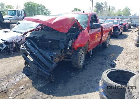 2008 Chevrolet Silverado 1500 Work Truck из США, поврежденный, VIN 1GCEC14C38E143045